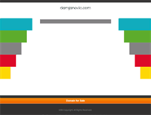 Tablet Screenshot of damjanovic.com